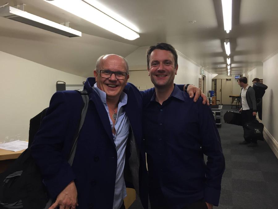 With Christan Lindberg