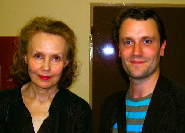 With Kaija Saariaho