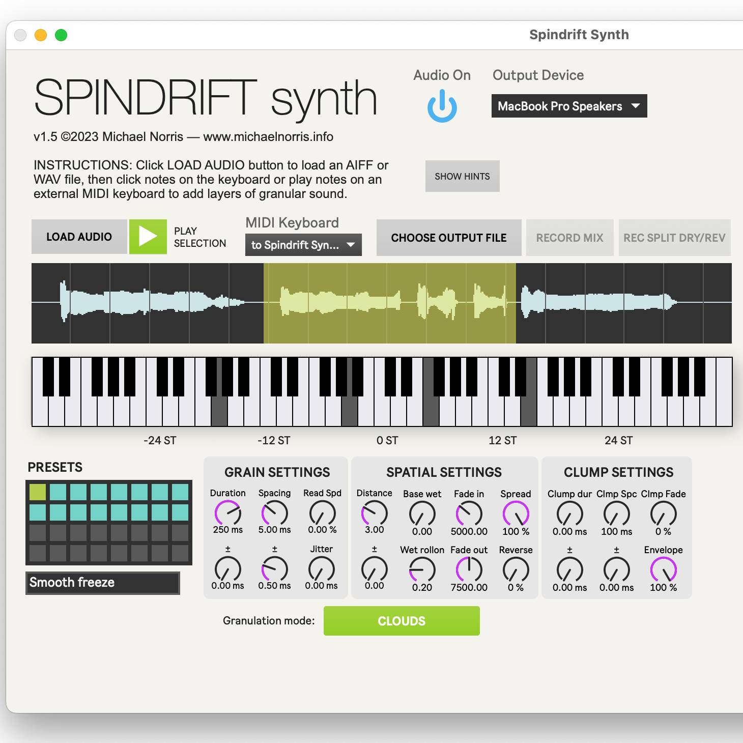 Spindrift Synth